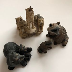 Woodland Critter Figurine Bundle